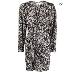 Marant Etoile Dulce Floral Print Mini Dress